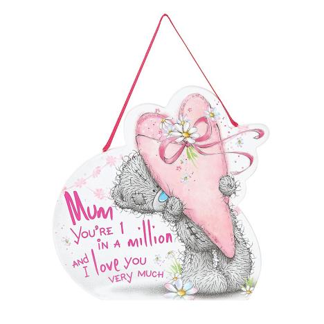 Mum One In A Million Me to You Bear Shaped Plaque £2.39
